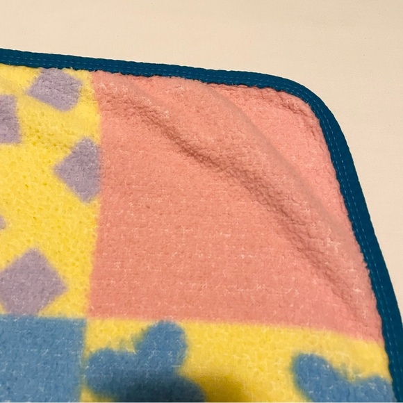 Vintage Winnie The Pooh Blanket Patchwork Fleece 46” x 34” - Picture 6 of 16